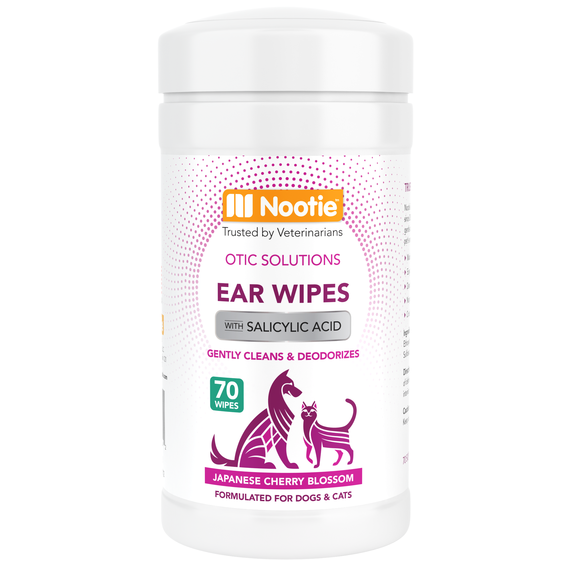 Ear Wipes with Salicylic Acid | Japanese Cherry Blossom – Nootie