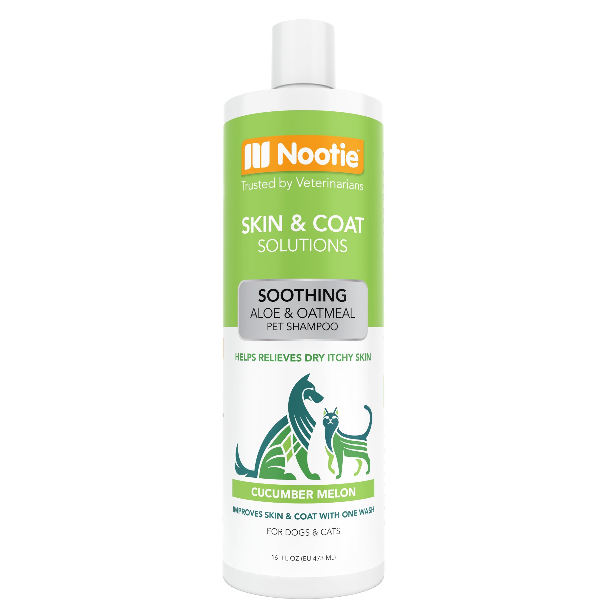 Soothing Aloe and Oatmeal Pet Shampoo | Cucumber Melon – Nootie