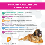 Progility Pre & Probiotics Soft Chew Supplements for Dogs | Supports a Healthy Gut and Digestion
