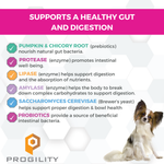 Progility Minis Pre & Probiotics Soft Chew Supplements | Supports Healthy Digestion - For Small & Medium Dogs