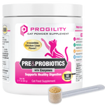 Progility Pre & Probiotics with Enzymes Cat Powder Supplement