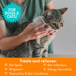 Medicated Pet Wipes | For Dogs and Cats