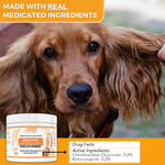 Medicated Ear Finger Wipes for Dogs and Cats | Topical Ear Treatment