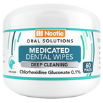 Antimicrobial Dental Wipes for Dogs | 60 Wipes