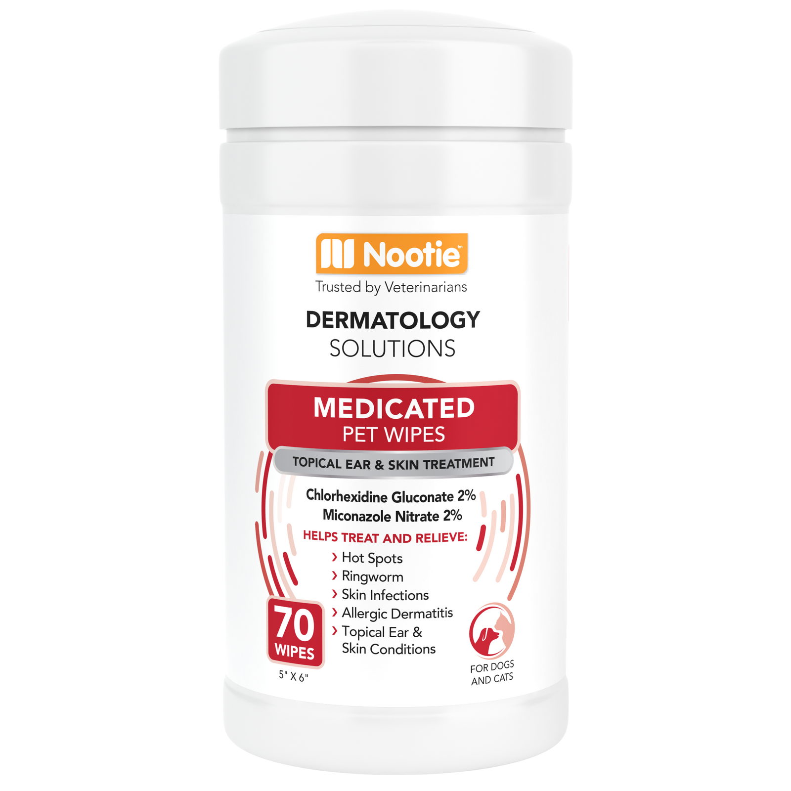 Medicated Pet Wipes | Antifungal & Antibacterial