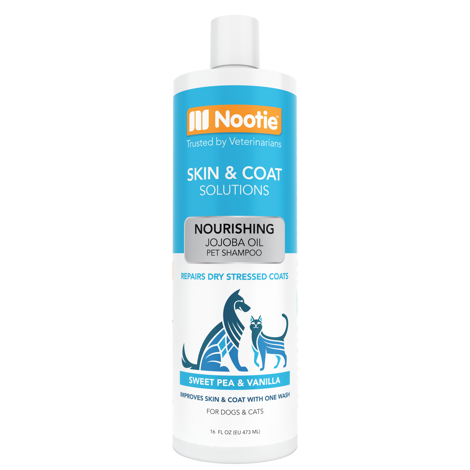 Nourishing Jojoba Oil Pet Shampoo | Sweet Pea & Vanilla
