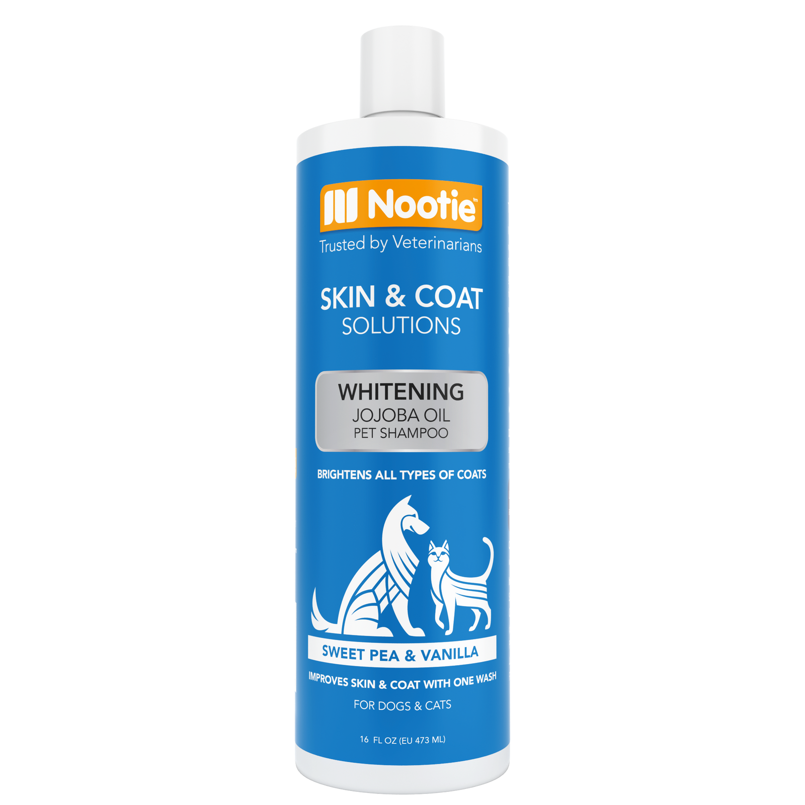 Whitening Jojoba Oil Pet Shampoo | Sweet Pea & Vanilla