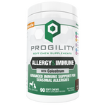 Progility Allergy & Immune Soft Chew Supplements for Dogs for Seasonal Allergy Support | Advanced Immune Support for Seasonal Allergies