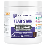 Progility Tear Stain Eye Support Soft Chew Supplement for Dogs | Advanced Eye Health Formula