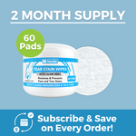 Tear Stain Wipes for Dogs & Cats  | 60 Pads