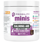 Progility Minis Calming Aid Soft Chew Supplements | Advanced Calming Formula - For Small and Medium Dogs