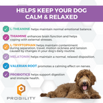 Progility Minis Calming Aid Soft Chew Supplements | Advanced Calming Formula - For Small and Medium Dogs