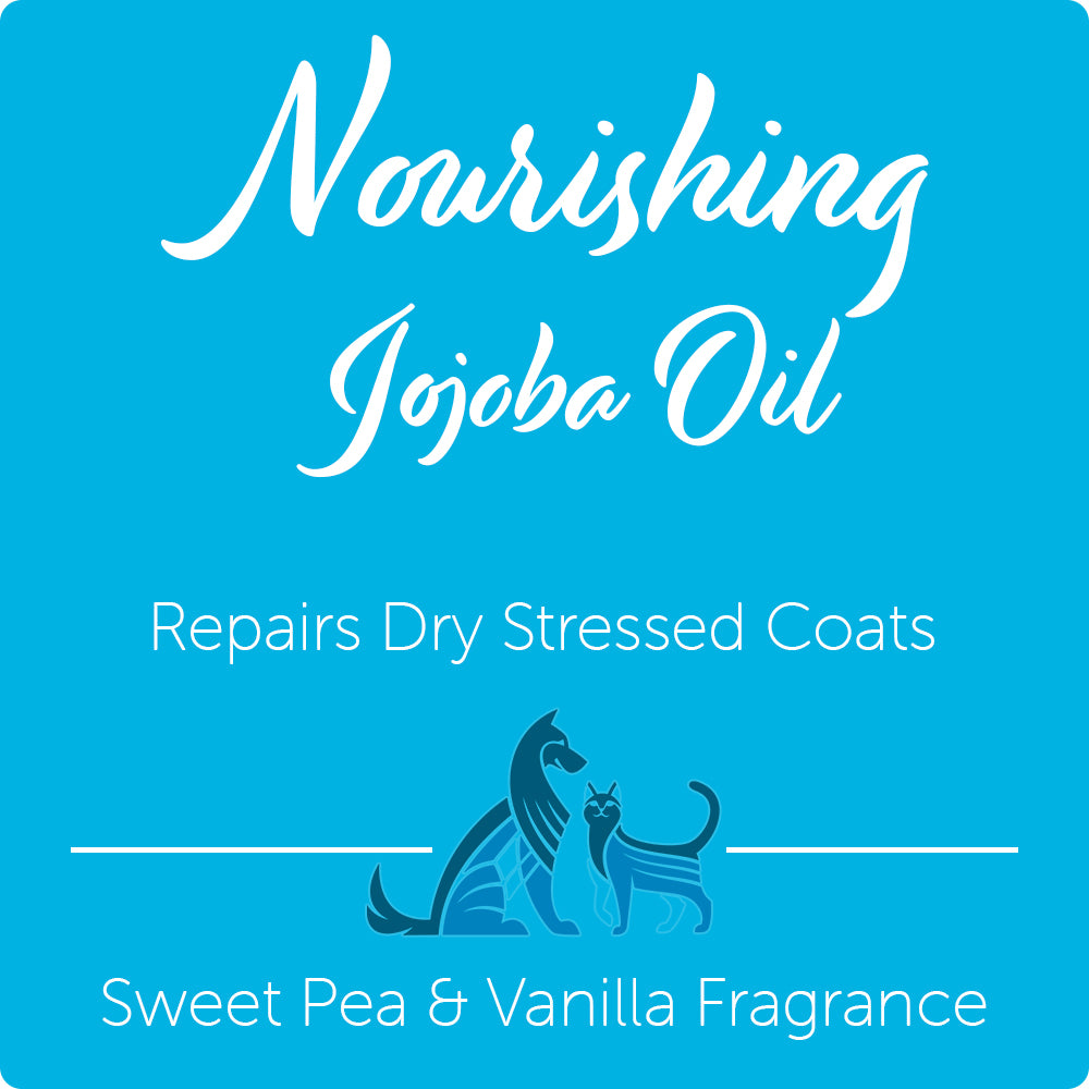 Nourishing Jojoba Oil Pet Shampoo Sweet Pea Vanilla Nootie