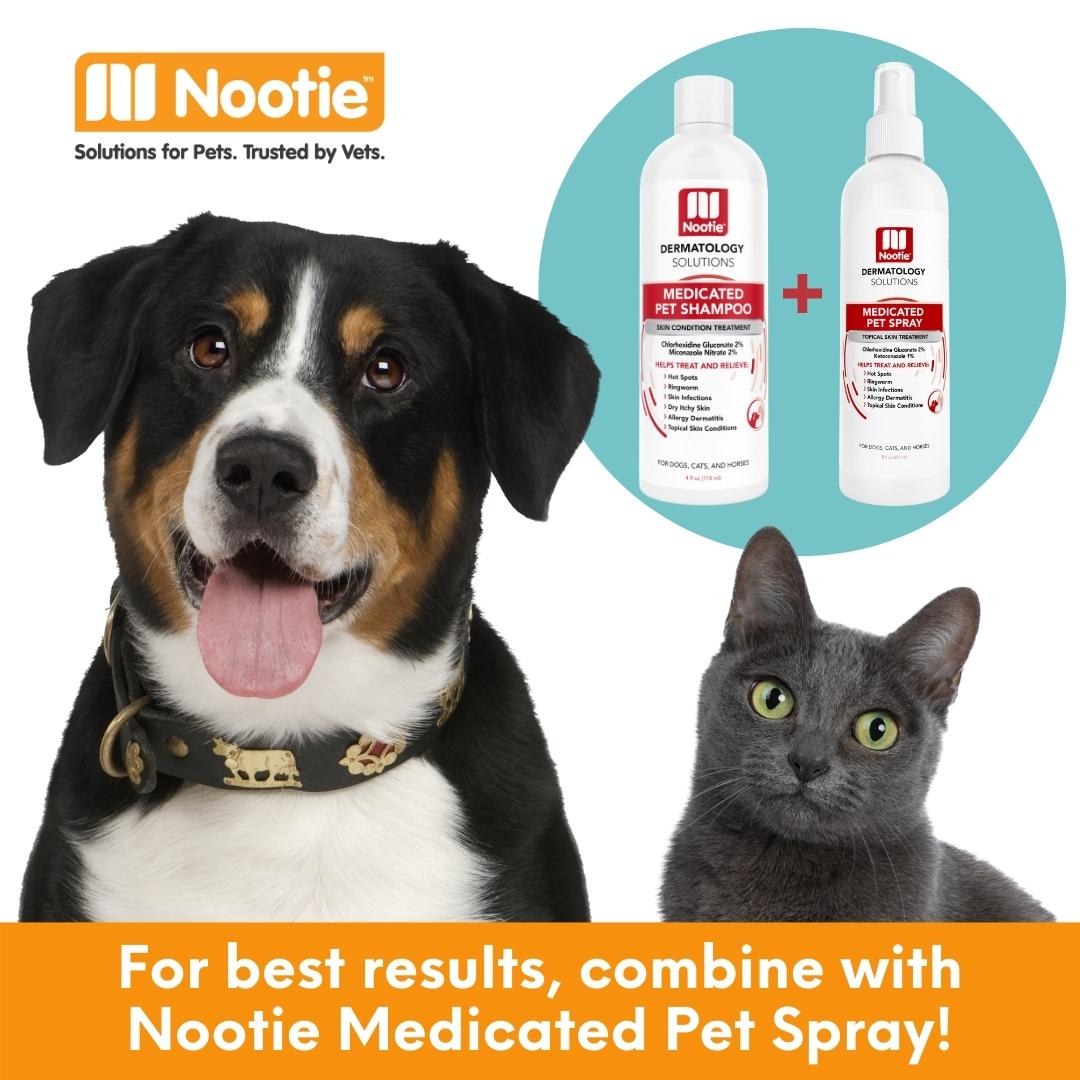 Medicated Pet Shampoo Antifungal Antibacterial Nootie