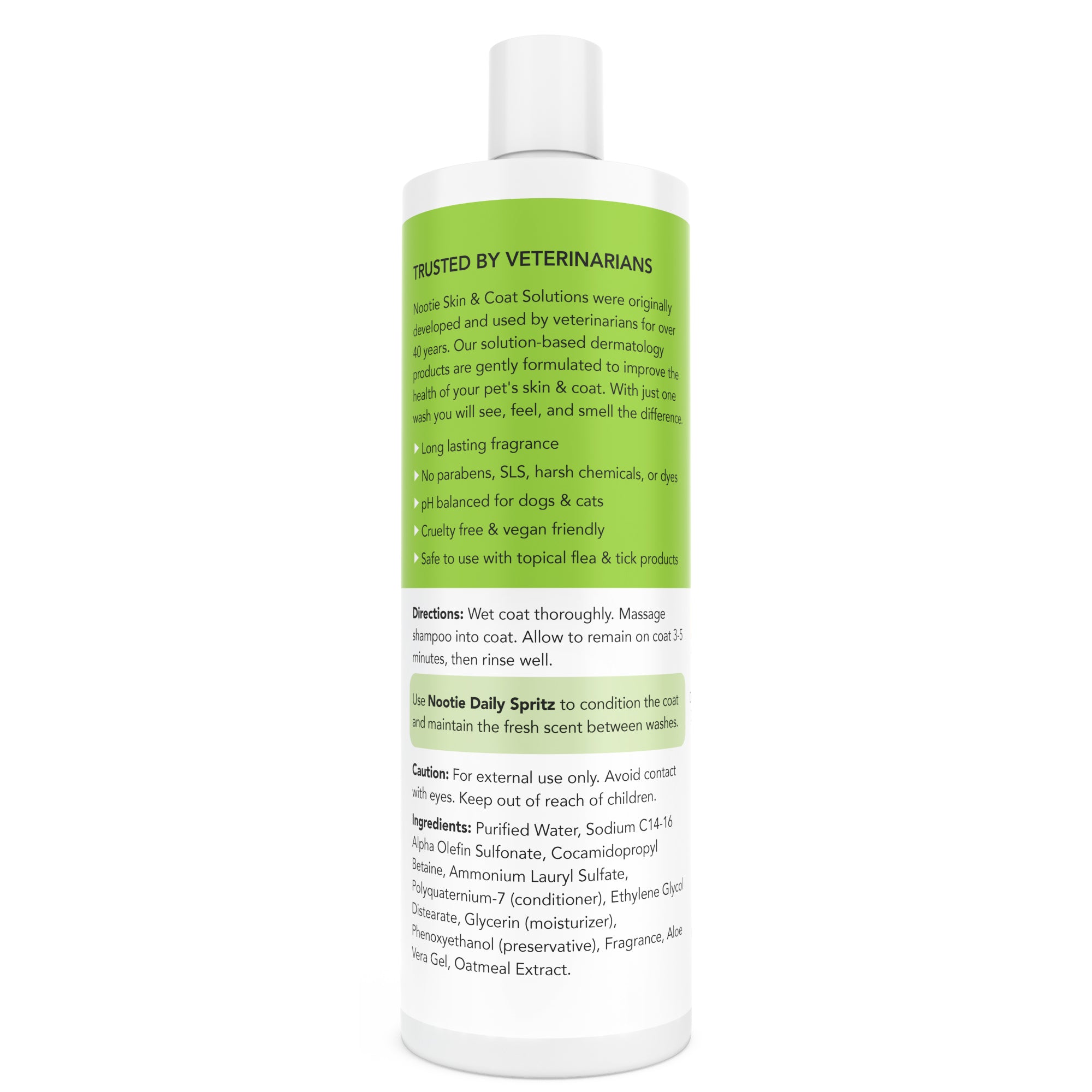 Nootie aloe and oatmeal dog shampoo hotsell