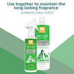 Hypoallergenic Grapefruit Seed Extract Pet Shampoo | Coconut Lime Verbena