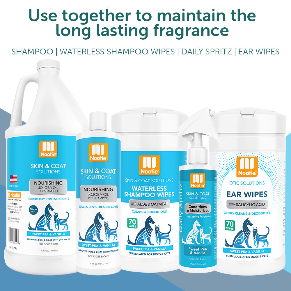 Hypo-Allergenic Waterless Foaming Shampoo Sweet Pea Vanilla